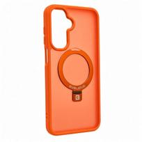 Evelatus Samsung Galaxy A17 4G / A17 5G Shield Case With MagSafe & Stand Matte Ring Orange