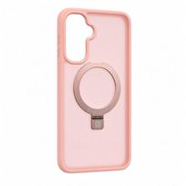 Evelatus Samsung Galaxy A17 4G / A17 5G Shield Case With MagSafe & Stand Matte Ring Light Pink