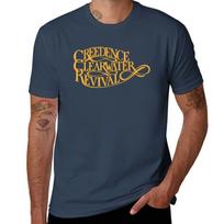Creedence Clearwater Revival Tshirt Retro Style Print Casual Top S
