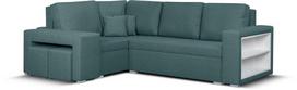 Minkštas kampas su pufais Bellezza Milo5, žalias
