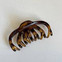 Women French Style Extra Large Shark Hair Claw, Retro Frosted Deep Teeth Claw Clip Suitable For Thick Hair Daily Hair Accessories New Arrival
