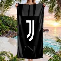 Juventus FC Beach Towel Soft Microfiber Summer Towel Quick Dry Absorbent Towel for Beach Swimming Pool Travel 70cmx140cm(27x55inch)