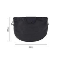 Lightweight Motorcycle Helmet Carry Storage Bag Waterproof Dustproof Pouch Fits Full Half Face Helmets for Daily Riding Use S black