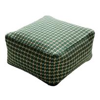 Nordic Style Unstuffed Cushion Cover Large Capacity Sofa Stool Cover Storage Leg Bench  Entryway Style A 43x43x20cm
