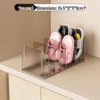 Skaidrus daugiafunkcinis kūdikio batų laikiklis-stovas Holds 4 pairs of shoes