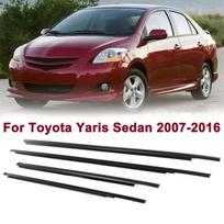 68160-52150 Automobilio lango stiklo sandariklio apdailos juosta Toyota Yaris Sedanas 4 Durys 2007-2016 Atspari lietui Sandarinimo juosta gray