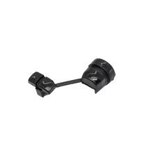 100pcs Plastic Nylon Power Cord Buckle Cable Ties Self-locking Protection Wire Sleeve Wear-resistant Strap Clamp