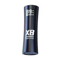 Lauko žvejybos/akvariumo USB įkraunamas deguonies siurblys, nešiojamas aeratorius su 48 val. veikimo laiku naktinei žvejybai, deguonies oro siurblys black