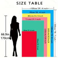 Swimming Bath Towel Microfiber Mermaid Fish Scale Pattern Thin Absorbent Extra Large Towel for Swimming Camping Yoga Bath Sports 70cmx140cm(27x55inch)