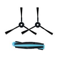 Longevity with Spare Central Side Brush Kit for Blaupunkt and For Xtreme black