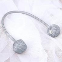 30/40cm 1Pair Simple Tieback Magnets for Curtains Buckle Curtain Clips Magnetic Tieback Holder Curtain Strap Accessories 30cm