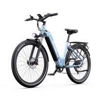 ONESPORT WT05 Elektrinis dviratis suaugusiems 36V 250W 18.2Ah E-dviratis 27.5  Miesto kelionėms E-dviratis su sukimo momento jutikliu & 120KM nuotoliu & Hidrauliniais stabdžiais mėlyna