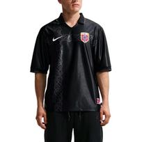 Nike Norvegijos nacionalinės rinktinės futbolo marškinėliai Vyriški Juodi/Balti V formos iškirptė Vidutinio dydžio IH1869-010 M juoda