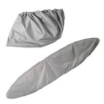 Professional Kayak Canoe Storage Dust Cover Waterproof UV Sunblock   Protector (2.1-2.5m) gray