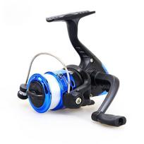 Naujas sulankstomas meškerės ritės 5.2:1 Ritės su 60 m 0,35 mm valo Didelio skersmens valo ritinėlis Metimo ratukas Laivo masalas Only fishing reels auksas