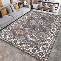 Nordic Classic Style Carpet Floor Mat American Country Carpet Living Room Fully Covered with Nordic Style Very Beautiful Fashion 40x60cm gray