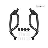 Anti-Fall Metal Bumper Bars for CFMOTO 450MT Motorcycle gray