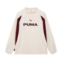 Puma Heritage Football Cordura Spalvų Blokų Apvalios Kaklo Ilgomis Rankovėmis Džemperis Vyriškas džemperis 636281-87 XL white