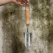 1Pc Stainless Steel Shovel Small Planting Flowers Succulent Planting Shovel Shovel Gardening Tool Set Can Be Used for Gardening gray