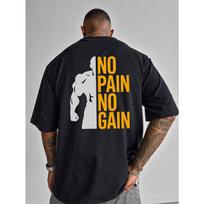 European sizes Short-Sleeve T-Shirt in American Style, Available in Large Sizes, Featuring a Printed Design. This Extra-Large, Wide Casual Top S