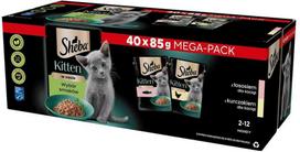 Sheba Kitten Selection of Flavors in Sauce 40 x 85g