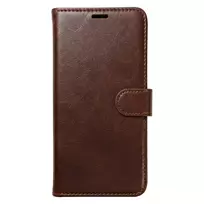 TFO Smart Luxe leather book-style phone case for iPhone 17 Pro Max | iPhone 18 Pro Max brown