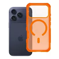 Forcell F-Protect BumperX Premium phone case with MagSafe support for iPhone 18 Pro | iPhone 17 Pro orange