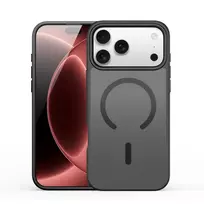 Dux Ducis YIND Open Ring phone case with MagSafe support for iPhone 18 Pro | iPhone 17 Pro black
