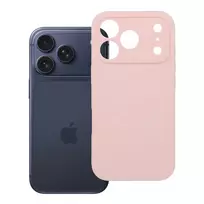 OEM Silicone 2mm (camera protection) phone case for iPhone 18 Pro | iPhone 17 Pro pink