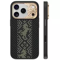 Benks Case Magnetic Armor Pro Knight Kevlar Metal Frame (C.K.FL.AP.GD.B072) for iPhone 18 Pro/17 Pro black (Camera Control Button)