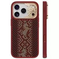 Benks Case Magnetic Armor Pro Knight Kevlar Metal Frame (C.K.FL.AP.GD.BA73) for iPhone 18 Pro Max/17 Pro Max red (Camera Control Button)