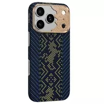 Benks Case Magnetic Armor Air Knight Kevlar Metal Frame (C.K.FL.AP.GD.C072) for iPhone 18 Pro/17 Pro blue