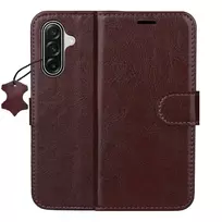 TFO Smart Luxe leather case for Samsung Galaxy A36 5G / A37 5G brown
