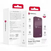 Forcell Powerbank compatible with MagSafe F-Energy SuperSlim F10K8 QC4.0 PD3.0 15W 10000 mAh cherry