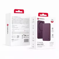Forcell Powerbank compatible with MagSafe F-Energy Slim F5K9 QC4.0 PD3.0 15W 5000 mAh cherry