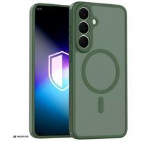 3MK Misty MagCase case for Samsung Galaxy S26 FE green