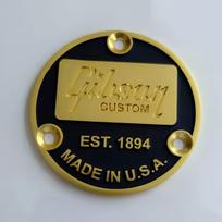 Elektrinės gitaros grandinės jungiklio galinės plokštelės dangtelis Gibson Epiphone EST 1894 Metalinis jungiklio dangtelis 1PC Switch Cover auksas