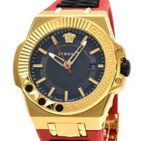 Versace Vyrų Chain Reaction Kvarcinis Laikrodis 45mm VEDY00319 juoda