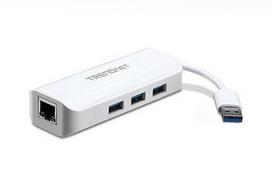 TRENDNET USB 3.0 to 1* Gbit Ethernet Adapter and 3* USB 3.0