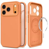 Tech-Protect Uniq MagSafe CC case for iPhone 18 Pro / 17 Pro - orange