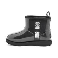 UGG Classic Clear Mini II Boot Kids Black Kids Sneakers 1112386K-BLK 36 black