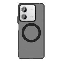 Magsafe matinis telefono dėklas Xiaomi Poco X6 Neo F6 Pro C75 C61 Apsauginis dėklas Magnetinis belaidis įkrovimas Smūgiams atsparus galinis dangtelis Pc + tpu&Poco C61 žalia
