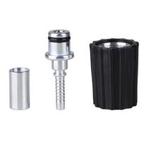 Pressure Washer Hose Connector Adapter Set Quick Connect M22 to 1/4  Connector gray