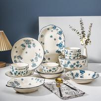 Japanese Style Ceramic Dinnerware white