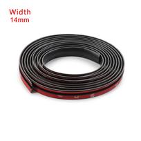 T Style Sunroof Rubber Seal Strip Edge Protector Car Trim Weatherstrip Width 14mm