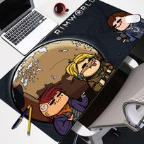 RimWorld Large Gaming Mouse Pad Computer Mousepad PC Gamer Laptop Mouse Mat Office Mausepad XXL Carpet Keyboard Mat Desk Pad 800x300x2mm
