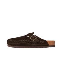 Kith x Birkenstock Boston Braided Mocca Unisex Sneakers Brown 1031020 44 black