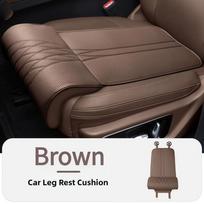 Memory Foam Seat Extender Leg Cushion Leather Seat Extension Leg Rest  Long Drive