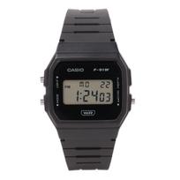 Beams Boy Wristwatch CASIO F-91WB-1AJF Ladies BLACK - black