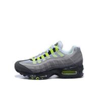 Men Women Running Shoes MAX95 Air Cushion Sneakers Low Top Lightweight Comfortable Gym Walking All Season 36 gray
